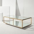 thumbnail image 2 of SAFAVIEH Couture Florabella Glam Mirrored Coffee Table, Bronze, 2 of 10