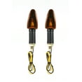 thumbnail image 2 of 4pcs Motorcycle Bike Bulb Amber Front & Back Turn Signal Indicator, 2 of 7