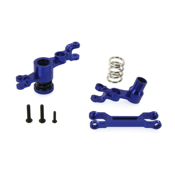 Traxxas X-Maxx Alloy Steering Bellcrank Assembly, Blue by Atomik RC - TRX 7746