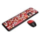 thumbnail image 3 of Juego de teclado y mouse inalámbricos: 2.4G, 110 teclas, accesorio para computadora (negro), 3 of 10