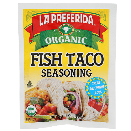 LA Preferidda Organic Fish Taco Seasoning  1.oz (Pack of 12)