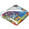 thumbnail image 4 of Rainbow Brite Ultra-Soft Micro Fleece Blanket Cozy Blanket Thick Warm Plush Throw Blanket Sofa Cushion, 4 of 9