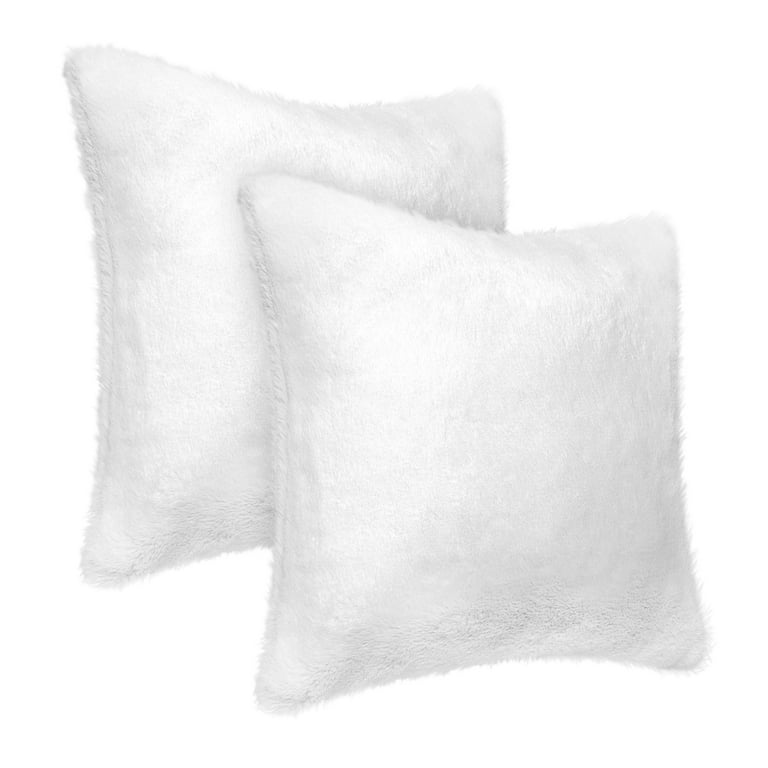 Polar White Throw Pillow