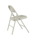 thumbnail image 4 of (4 Pack) NPS 50 Series Choice All-Steel Folding Chair, Grey, 4 of 6