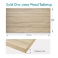 thumbnail image 5 of Kaboon 43x23.62 inch Universal Table Top, 1 inch Thick, Oak, 5 of 7