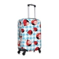 thumbnail image 3 of Bixox Washable Flowers and Lady Bugs Printed Luggage Cover, Fashion Suitcase Protector Fits for Small luggage, 3 of 8
