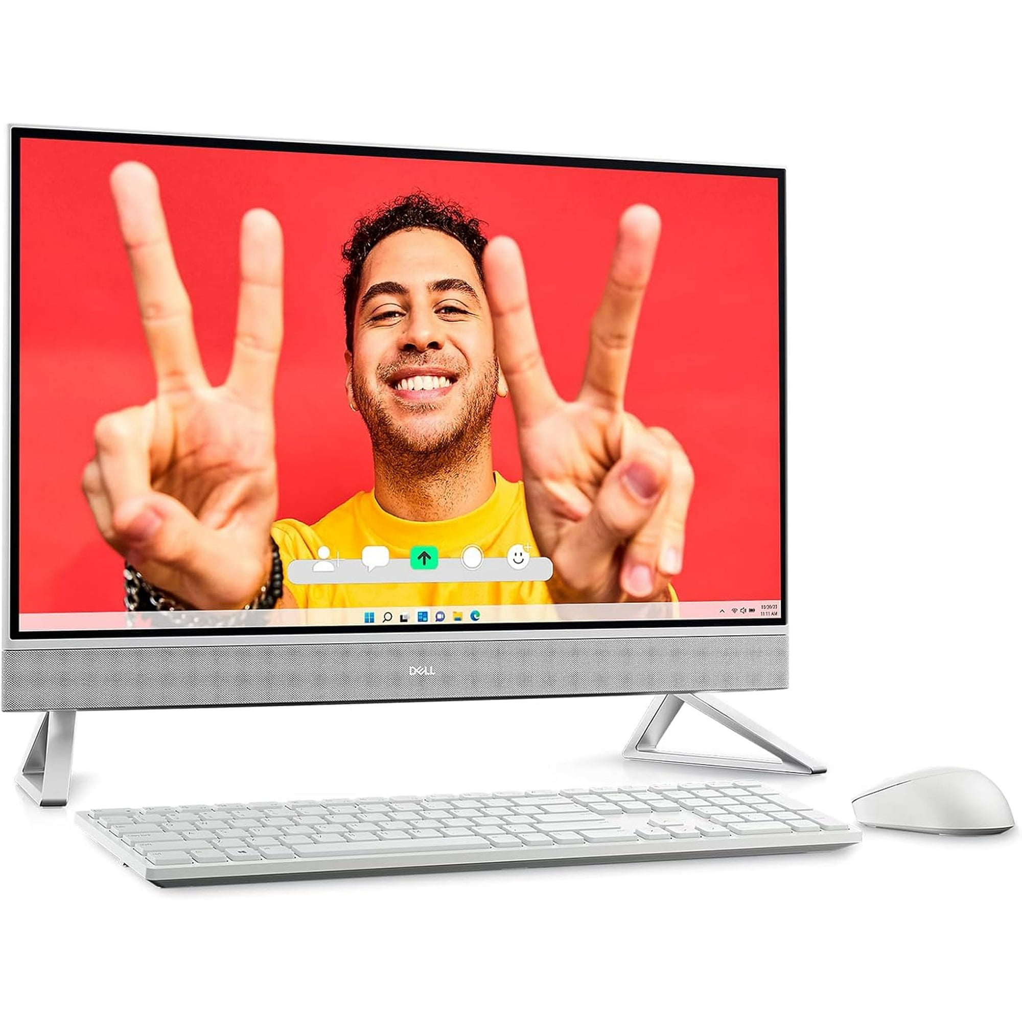 Dell 27 inch Touch Screen All-in-One Desktop PC,Intel Core 7 150U,32GB RAM,2TB PCIe SSD,GeForce MX570A,Windows 11 Home