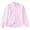 Pink, variant on Kaemgyyd 10-16 Years Teens Kids Boy's Long Sleeve Dress Shirts Solid Button down Casual Tops Unisex Children Girls Pocket Blouse