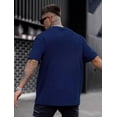 thumbnail image 4 of Playera Hombre Oversized Manga Corta Relajado Pure Color Pop, 4 of 6