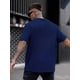 thumbnail image 4 of Playera Hombre Oversized Manga Corta Relajado Pure Color Pop, 4 of 6