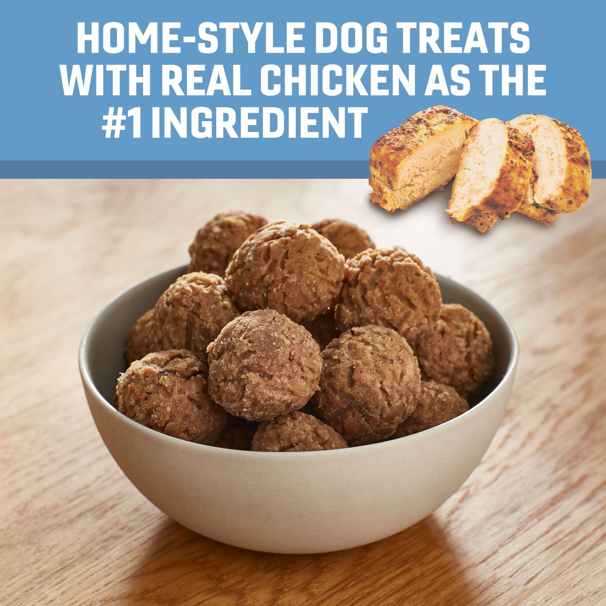 Milo's Kitchen Chicken Meatballs Dog Treats, 18-Ounce Bag - image 4 of 15