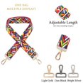 thumbnail image 1 of Correa de longitud ajustable para bolso de mujer, cinturones de mensajero con estampado a todo color, correa de hombro cruzada de repuesto, 1 of 4