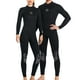 thumbnail image 4 of Traje de buceo Advancent de 3 mm neopreno Transpirable Protector solar fuerte Hombres Negro L, 4 of 6