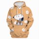 thumbnail image 3 of Sudadera con capucha con estampado de dibujos animados de Snoopy Kawaii para mujer, ropa deportiva holgada informal suave para mujer, sudadera de polar cálida para mujer 2024, 3 of 5