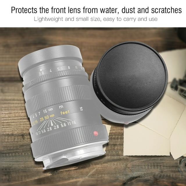 KIMISS Tapa Frontal de Metal para Lente Profesional de 36 Mm Accesorio de Fotografía Esencial para Cámaras ANGGREK Otros