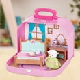 thumbnail image 2 of Maleta de viaje Playset Li'l Woodzeez para dormitorio con accesorios, 2 of 6