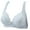 Light Blue, variant on Mrat Cotton Bras for Women Front Closure Plus Size Plus Size Bralettes for Women Cotton Bras for Women Back Adjustment Yoga Running Bra S