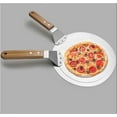 thumbnail image 2 of 8-inch stainless steel pizza scoop, round pizza scoop, cake pizza scoop, baking pizza tool, cake transfer device, 2 of 6