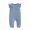 Blue, variant on BRGZLK Infant Baby Cotton Onesie, Toddler Boys Girls Cute Solid Color Bodysuit Loose Round Neck Button Fly Sleeve Comfy Breathable Jumpsuit Brown 9-12 Months