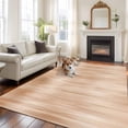thumbnail image 3 of Beige Ombre Area Rug 5x7 Washable Rug Non Slip Modern Abstract Art Gradient Large Area Rug Soft Stainresistant Indoor Floor Carpet for Living Room Bedroom Home Office Dining Room Nursery, 3 of 8