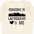 thumbnail image 4 of Inktastic Las Vegas Nevada Someone Loves Me Skyline Boys or Girls Long Sleeve Baby Bodysuit, 4 of 5