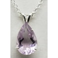 thumbnail image 5 of Natural 17x11mm Pear Amethyst Necklace, 5 of 5