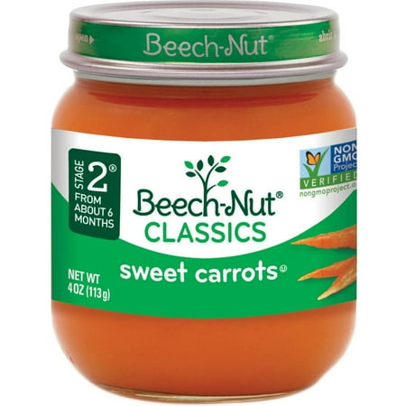 Beech-Nut Classics Stage 2 Sweet Carrots - 10 CT