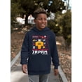 thumbnail image 2 of Japanese Streetwear Aesthetic Emoji - Retro Japan Youth's Hoodie, 2 of 4