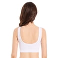 thumbnail image 4 of A AGROSTE 3 Pack Sports Bra for Women Seamless Wireless Low Support Workout Bra Comfy Sleep Bra with Removable Padded, 4 of 7