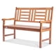 thumbnail image 1 of Banco exterior VEVOR Wood para 2 personas con respaldo y reposabrazos, 1 of 9