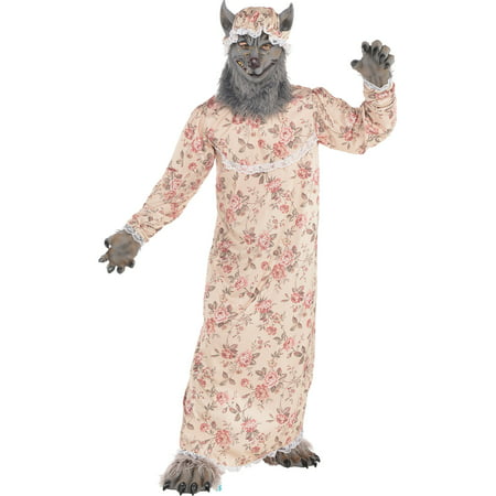 Standard Adult Grandma Wolf Costume