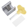 thumbnail image 1 of Juego de 10 cerraduras de aluminio para puertas y ventanas corredizas, cerradura de seguridad para ventanas corredizas, tope de cerradura de seguridad deslizante de aleación de aluminio con llaves EOTVIA  NO, 1 of 6