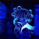 thumbnail image 4 of My Hero Academia Himiko Toga Lámpara de anime Boku No Hero Academia Cross My Body Night Lights para la decoración navideña del dormitorio, 7 colores, sin Feliz Sencillez, 4 of 4