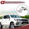thumbnail image 2 of Unique Bargains No.8962035140/8962035200 Ignition Module Ignition Control Module for Toyota 4Runner 1984-1989 ABS Metal Gray, 2 of 6