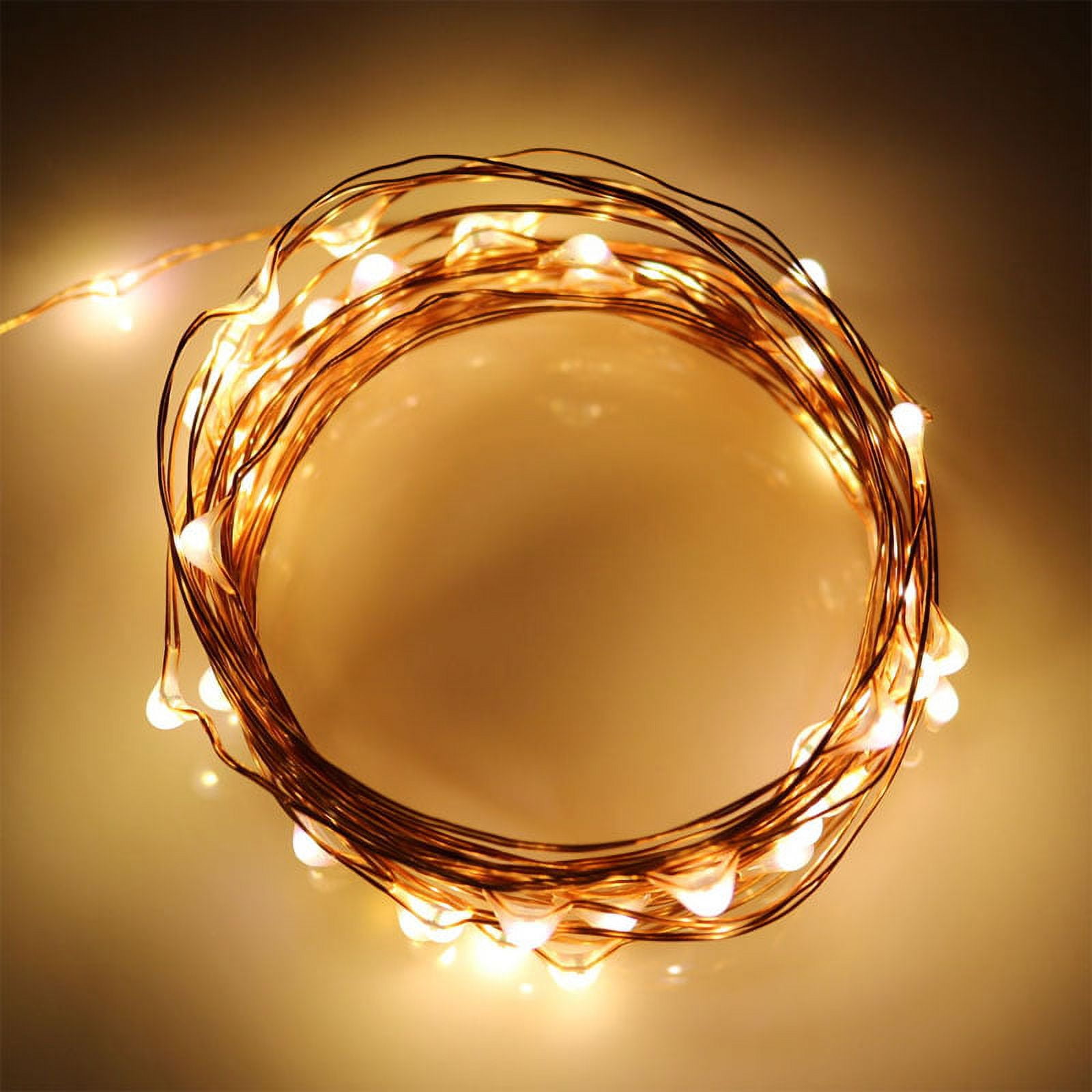 Fairy LED String Lights - Ball / Warm White / Battery-2M 20LEDs