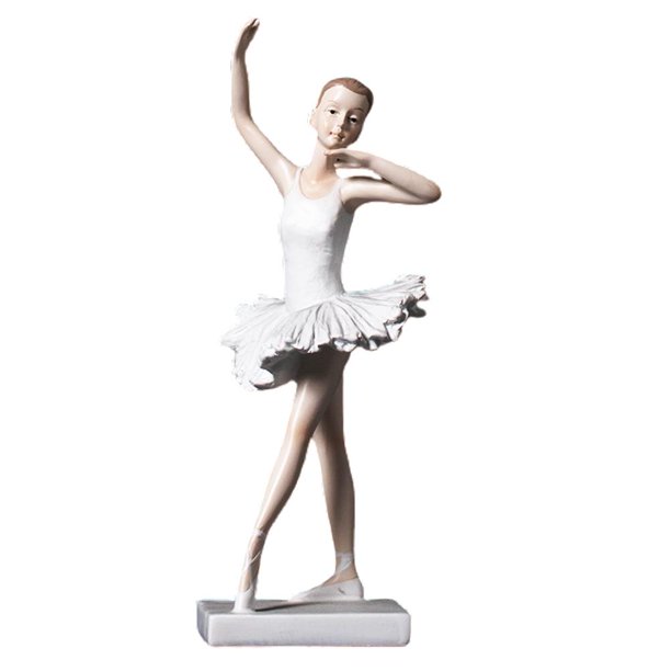 Ballet Figuras De Niña Bailando Decoración Ornamento De Niña De Ballet Para Decoración De Escritorio De Oficina Inevent HA039927-01