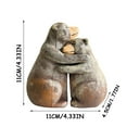 thumbnail image 4 of Love Bunny Adornos Pareja Escultura Adornos Jardín Decoración Adornos Manualidades Regalos Wmkox8yii  gf7698, 4 of 4
