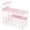 Pink, variant on Costway 48" Computer Desk with Power Outlets, Storage Shelves, Headphone Hook for Gaming White