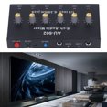 thumbnail image 4 of Compact Stereo Mixer, 5 Times Amplification Compact Size Less Interference 6 Channel Audio Mixer DC 5V With 6.3mm Jack For Sound System ANGGREK 6 in 2 Out Audio Mixer, 4 of 8