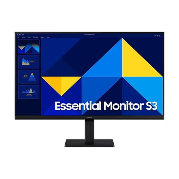 Monitor 27'' Samsung Essential S3 S30GD FHD IPS 100Hz Negro