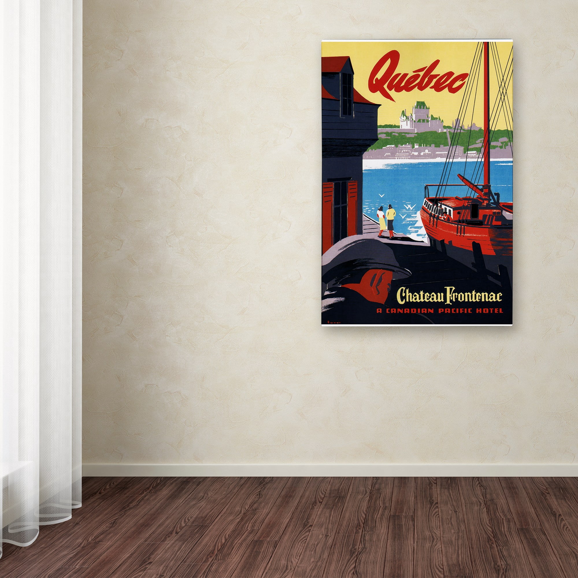 Trademark Fine Art 'Travel 262' Canvas Art by Vintage Lavoie
