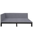 thumbnail image 5 of Upholstered Daybed/Sofa Bed with Mid-Century Modern Design and Sturdy Frame, Wood Slat Support, Living Room Sofa Bed Linen Bed for Bedroom Guest Room(Gray-Full), 5 of 8