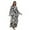 White, variant on EDOLYNSA Women's Floral Print Kaftan Dress Boho Maxi Beach Dresses Bat Sleeve Long Caftan Loungewear Oversized Summer Outwear
