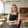 thumbnail image 7 of GARITIN Expanding File Folder 2 Pack, 7 Pocket Letter A4 Document Organizer with Snap Closure & Index Label Stickers, 7 of 7