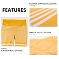 thumbnail image 6 of A AGROSTE Seamless Workout Leggings for Women Scrunch Butt Lifting Leggings Booty High Waisted Yoga Pants Gym Leggings Yellow-L, 6 of 6