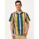 thumbnail image 3 of Camisa hawaiana manga corta botones Verde azul T XL, 3 of 6