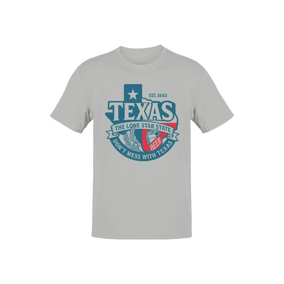 Texas Lone Star Beer Emblem Men's T-shirt