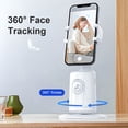 thumbnail image 4 of Smart 360° Auto Face Tracking Gimbal Desktop Selfie Stabilizer Robot Cameraman with Adjustable Lens Stable Base Phone Holder for Smartphone Vlog Live Streaming Video Chat, 4 of 7