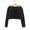 Black, variant on Girls Ballet Wrap Cover up Ballet Top Sweater Long Sleeve Dance Shrug Dance Leotard Dance Shawl Training Clothes(Black,9-12 Years)