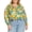 Golden Rod, variant on Trendy Plus Size Bodie Blouse Bloom Field - Golden Rod 2X